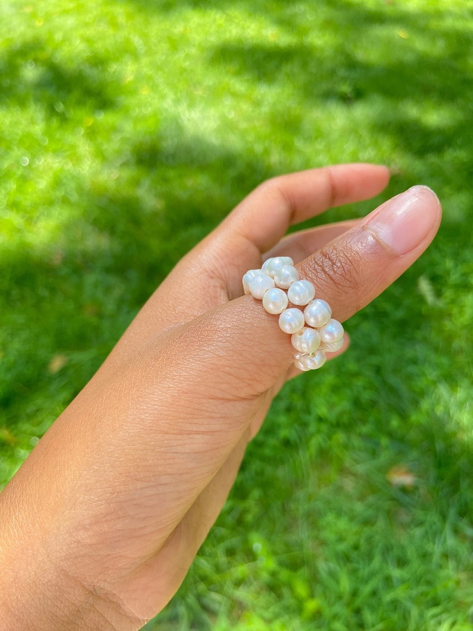 pearl ring for women