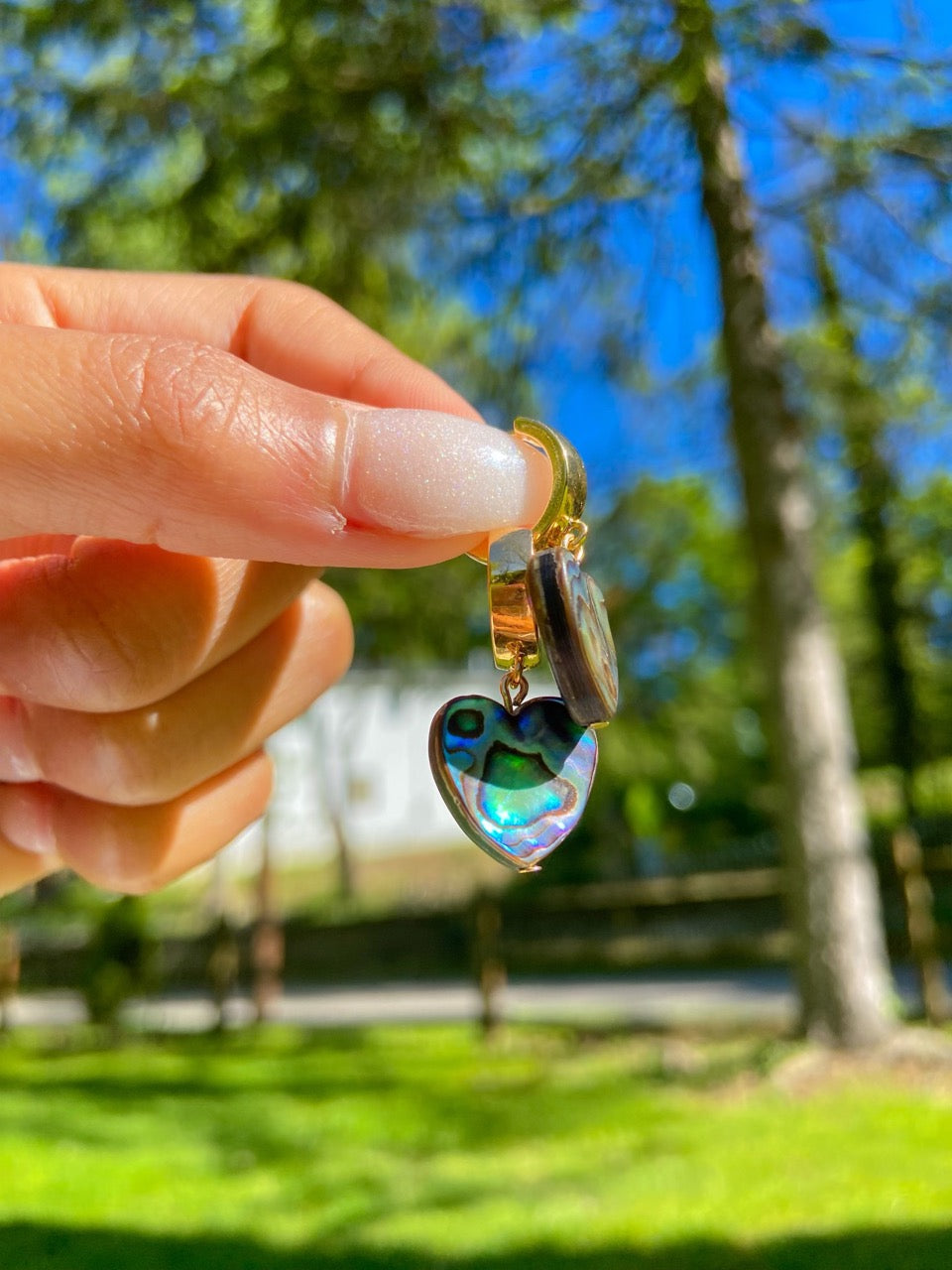 Abalone Shell Earrings