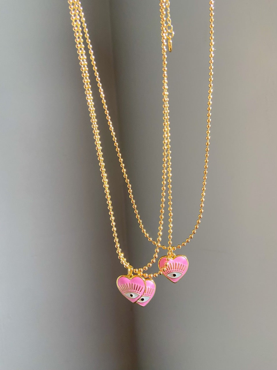 Gold Heart Necklace 