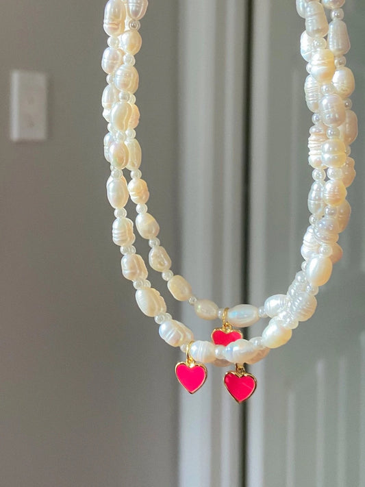 Lover Freshwater Pearl Necklace